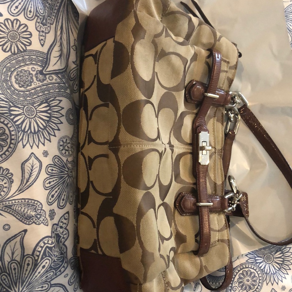 Clean used Coach bag